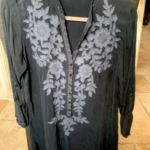 Silk tunic